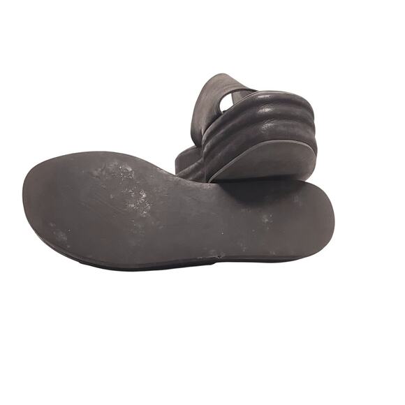 Free People Harbor Flatform Sandals Black EU 38 / 8 US - Picture 9 of 9